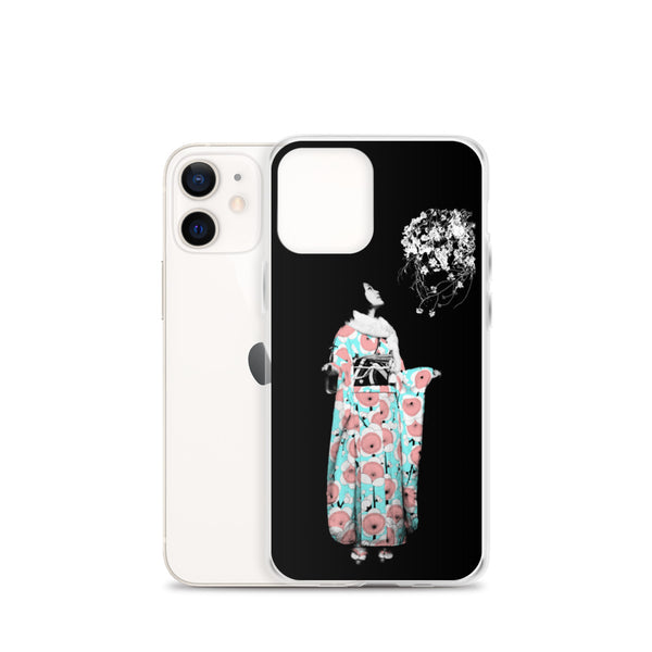 Cherry Blossoms & Furisode iPhone Case