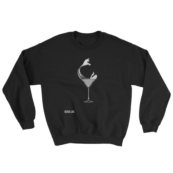 Mermaid Martini [Black] Sweatshirt