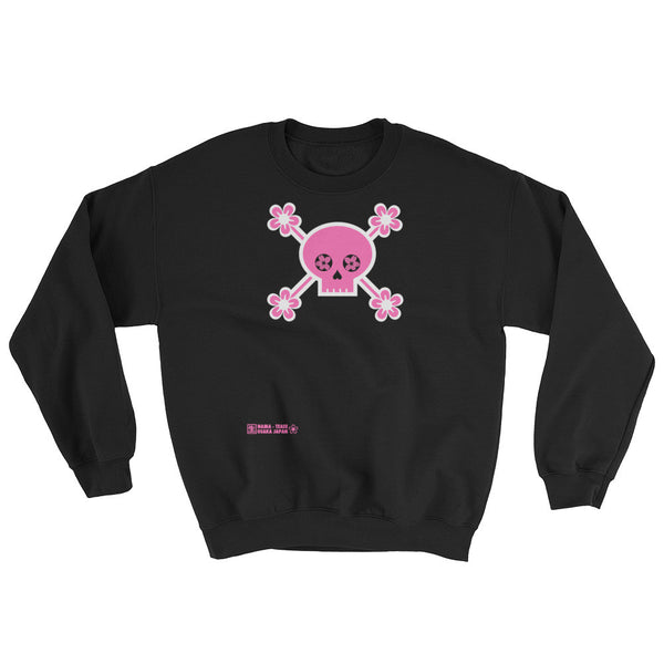 Cherry Blossom Skull Sweatshirt
